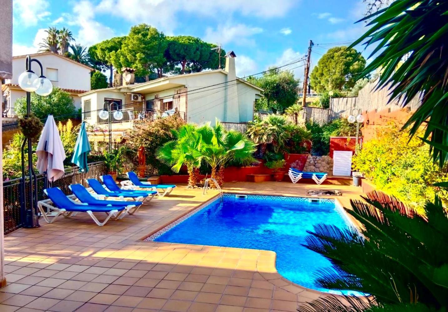 Preciosa Casa 2000 M2 Piscina Mar Barbacoa Felicidad Villa Santa Susanna Exterior foto